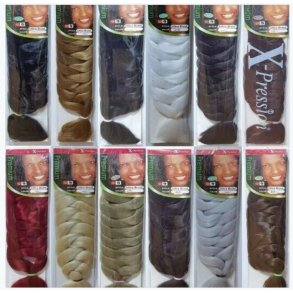 X-Pression Hair Extensions TILBUD