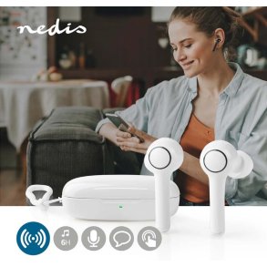 in-ear hovedtelefoner Nedis 6 timer