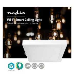 Wi-Fi Smart-loftslampe kan skifte farve