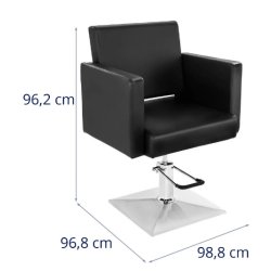 Frisrstol i sort eller til andet brug