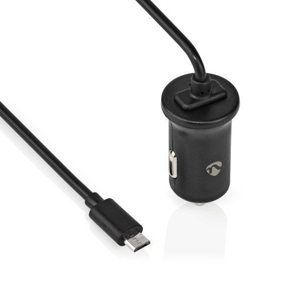 Biloplader 1x 2,4A Micro USB