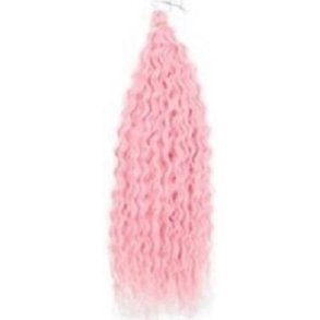 Mermaid waving crochet #Pink