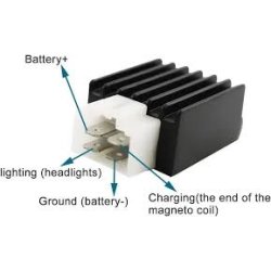 Regulator 12V til ATV og Crosser