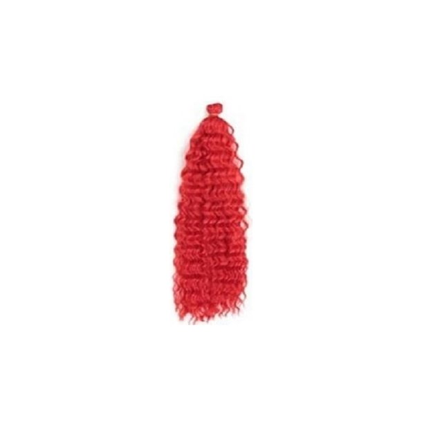 Mermaid waving crochet #Red