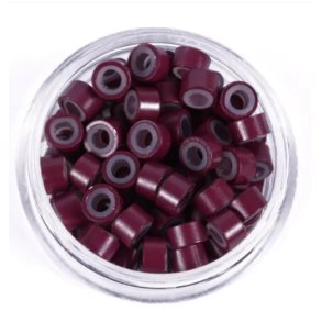 Silicone Lined Micro Ring Burgundy