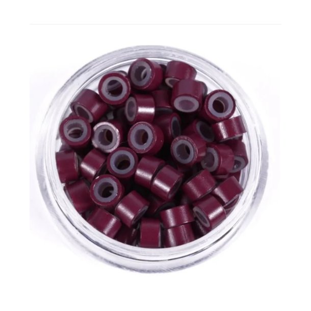 Silicone Lined Micro Ring Burgundy